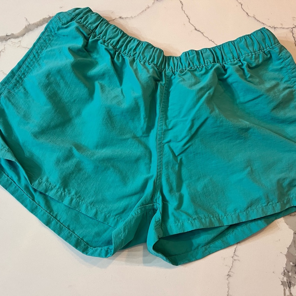Patagonia Women's Turquoise Athletic Shorts Large